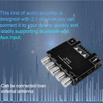 Modulo amplificatore digitale Bluetooth 2.1 canali 50W+100W