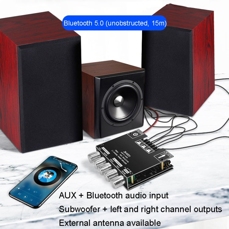 Modulo amplificatore digitale Bluetooth 2.1 canali 50W+100W