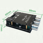 Modulo amplificatore audio Bluetooth 50W x 2 ZK-502MT