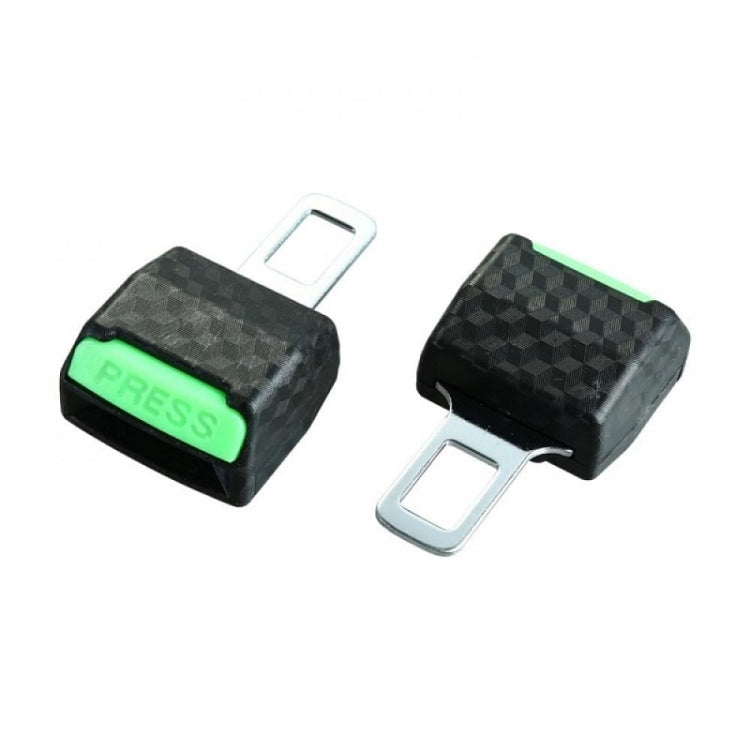 Limitatore della testa con inserto per cintura di sicurezza per auto da 1 paio con linguetta di bloccaggio