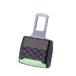 Limitatore della testa con inserto per cintura di sicurezza per auto da 1 paio con linguetta di bloccaggio
