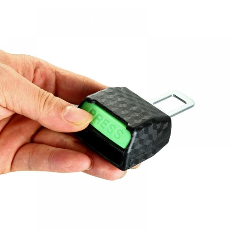 Limitatore della testa con inserto per cintura di sicurezza per auto da 1 paio con linguetta di bloccaggio