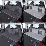 Tavola pieghevole per lettino da campeggio per auto SUV, tavola di estensione della fila posteriore per Tesla, Gray, Black, Gray Embossed, Black Embossed