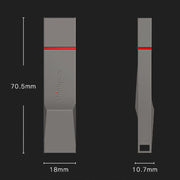 Unità flash mobile in metallo Lenovo Thinkplus TU180 Pro USB 3.2, TU180 Pro 1000G