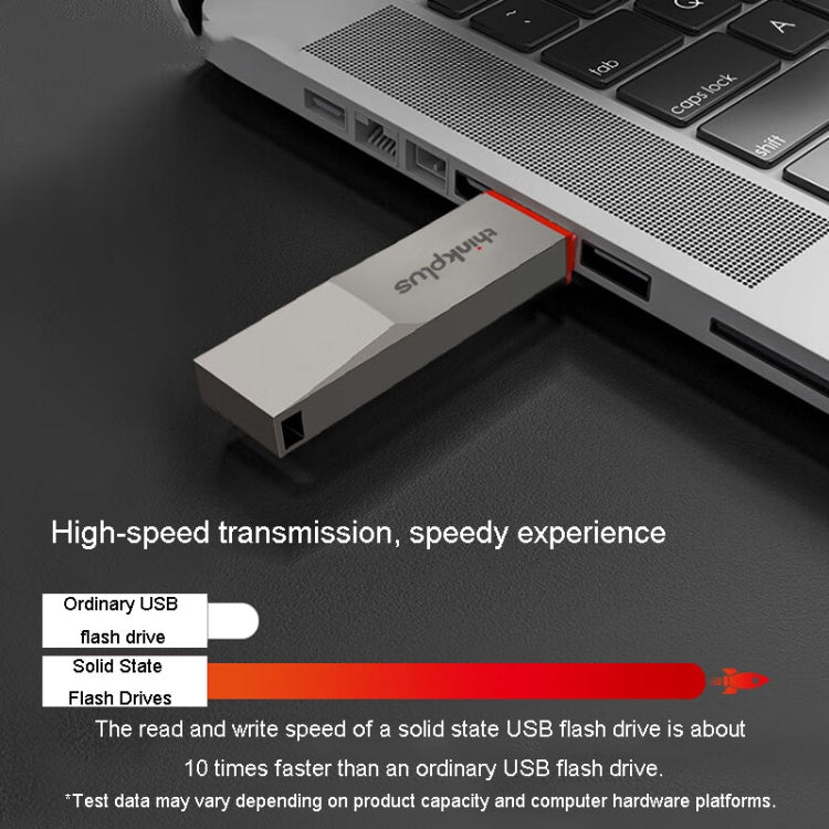 Unità flash mobile in metallo Lenovo Thinkplus TU180 Pro USB 3.2, TU180 Pro 1000G