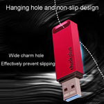 Disco di memoria USB mini USB 3.1 ad alta velocità Lenovo Thinkplus TU100 con tappo e cappuccio in metallo, TU100 128G(Red)