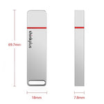 Disco di memoria USB in metallo ad alta capacità per unità flash a stato solido USB 3.1 Lenovo Thinkplus TU100Pro, TU100Pro 512G(Gray), TU100Pro 512G(Silver)