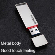 Disco di memoria USB in metallo ad alta capacità per unità flash a stato solido USB 3.1 Lenovo Thinkplus TU100Pro, TU100Pro 512G(Gray), TU100Pro 512G(Silver)