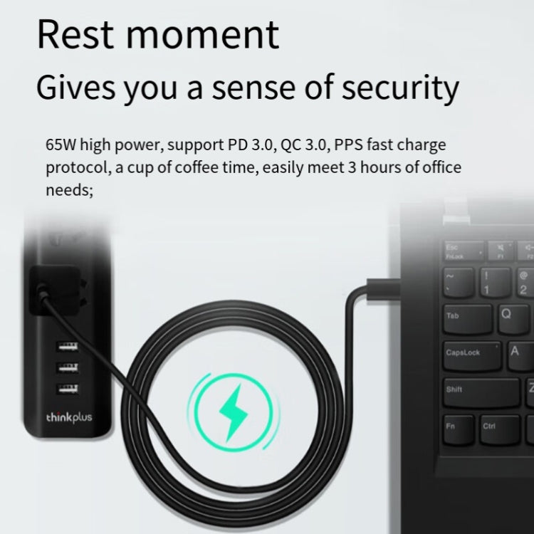 Adattatore Lenovo Thinkplus YOUNG Lipstick 65W USB-C