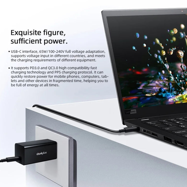 Adattatore alimentazione Lenovo GaN 65W PD3.0 QC3.0