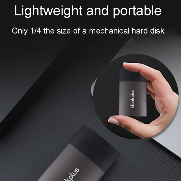 Unità a stato solido mobile compatta e portatile USB 3.1 Lenovo Thinkplus US202, 512G, 1T, 2T