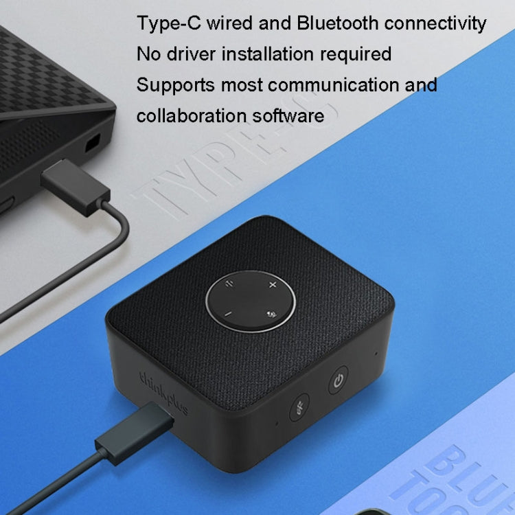 Lenovo Thinkplus MCP01 Videoconferenza intelligente Microfono omnidirezionale Suono Altoparlante microfono Bluetooth portatile
