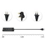 Multipresa 3000W 4 porte USB 6 prese con interruttore 2m