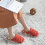 Pantofole in cotone di velluto a coste Pantofole invernali con suola spessa antiscivolo calde, 36-37, 38-39, 40-41, 42-43, 44-45
