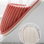 Pantofole in cotone di velluto a coste Pantofole invernali con suola spessa antiscivolo calde, 36-37, 38-39, 40-41, 42-43, 44-45