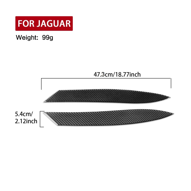 Per Jaguar F-TYPE 2013+ Adesivo universale per sopracciglia luminose per guida a sinistra e a destra