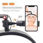 Lampada di bellezza a mezzaluna a LED per manicure, sopracciglia, tatuaggi, ciglia, luce di riempimento, EU Plug, US Plug, UK Plug, AU Plug