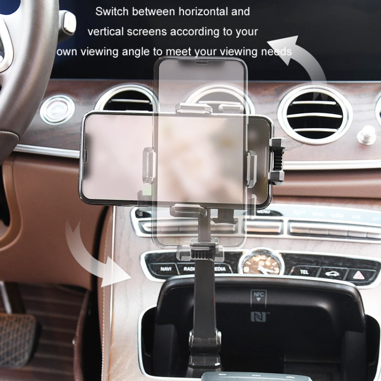Porta cellulare regolabile portabicchieri per console centrale auto
