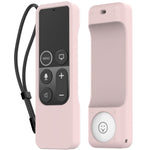 Custodia in silicone per telecomando Apple con supporto AirTag