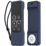 Custodia in silicone per telecomando Apple con supporto AirTag
