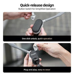 Supporto da collo magnetico in silicone per smartphone