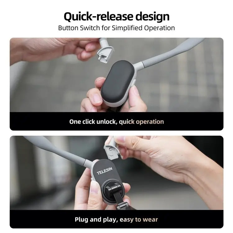 Supporto da collo magnetico in silicone per smartphone