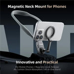 Supporto da collo magnetico in silicone per smartphone