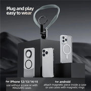 Supporto da collo magnetico per smartphone in silicone