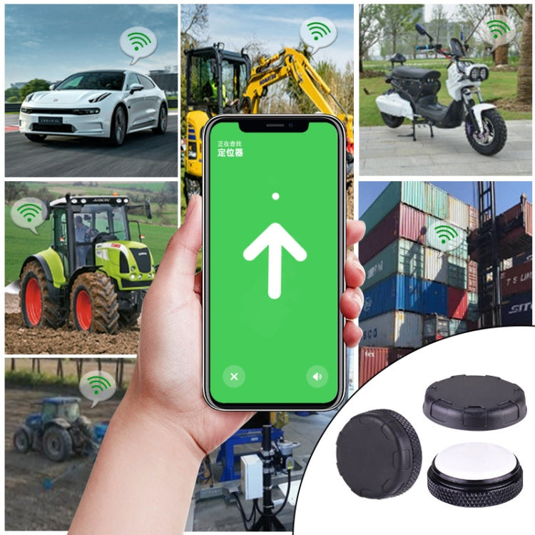 Per AirTag Tracker Custodia protettiva magnetica Custodia a conchiglia nascosta anti-smarrimento, Magnetic