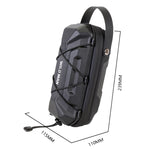 WILD MAN GD6X 2L Scooter elettrico EVA Guscio rigido Borsa da appendere Borsa da bici pieghevole, GD6X 2L