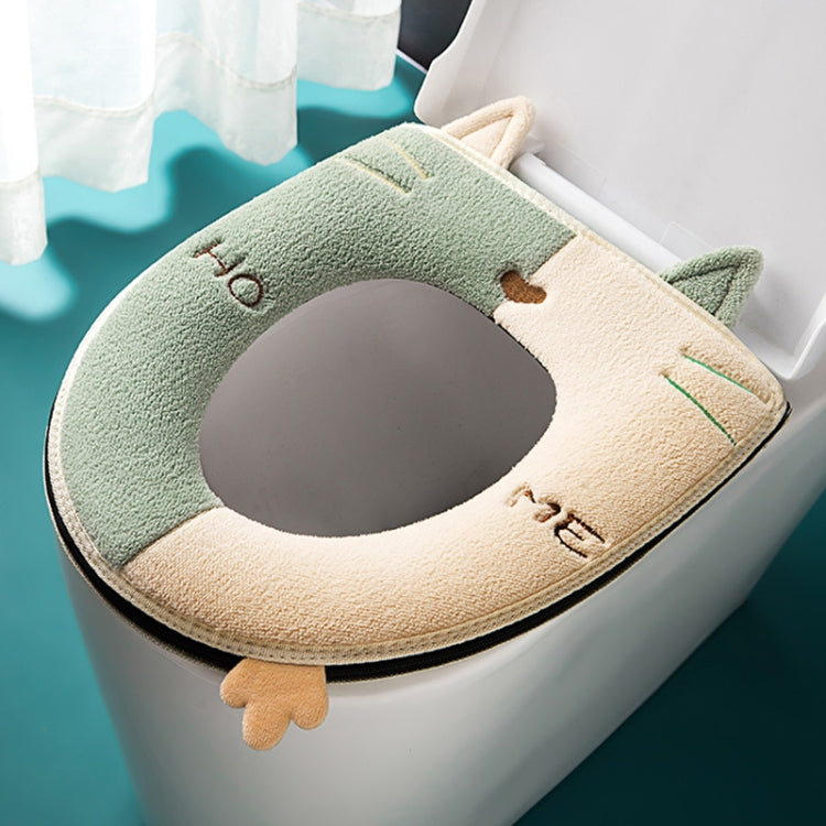 Sedile WC caldo universale Copriwater in pelle scamosciata per la casa