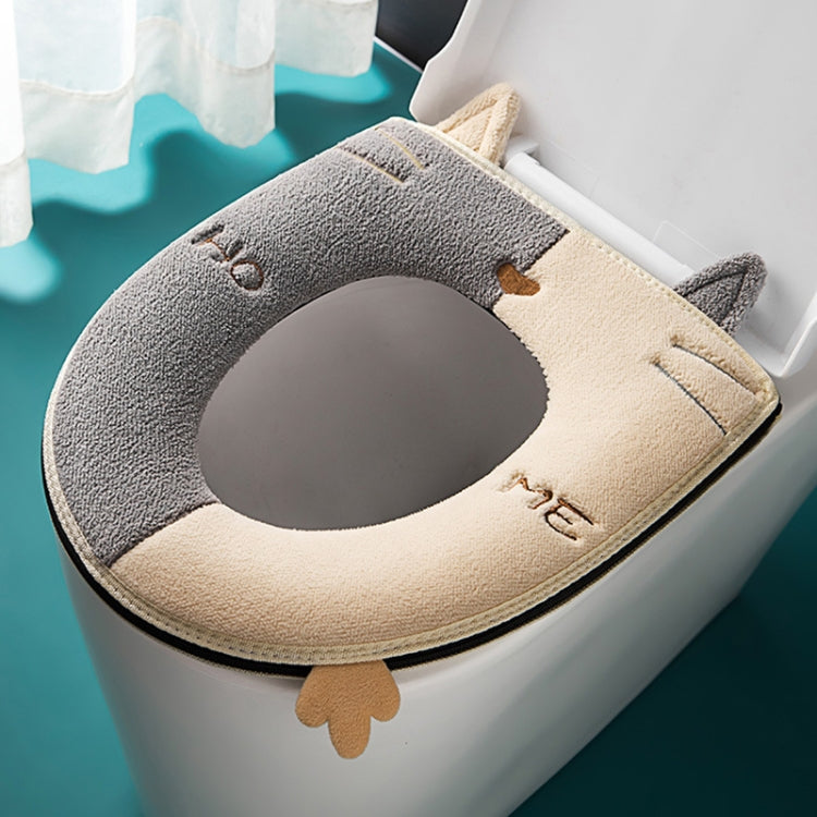 Sedile WC caldo universale Copriwater in pelle scamosciata per la casa