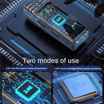 Microfono wireless lavalier doppio con Type-C e 8 Pin