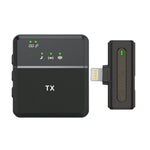 Microfono lavalier wireless con cancellazione rumore Type-C 8 Pin
