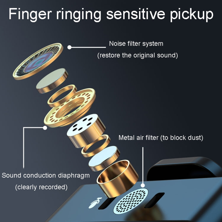 Microfono lavalier wireless con cancellazione rumore Type-C 8 Pin