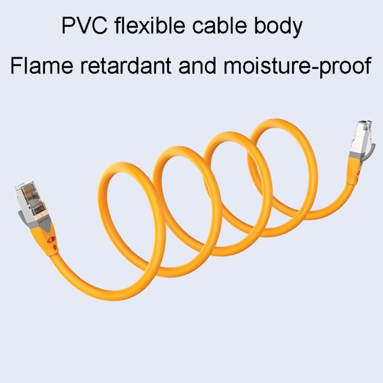 Cavo a banda larga ad alta velocità CAT6 Gigabit Ethernet con doppia schermatura, 0.5m, 1m, 1.5m, 2m, 3m, 5m, 8m, 10m, 12m, 15m, 20m, 25m, 30m, 40m