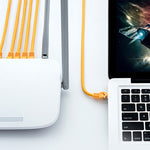Cavo a banda larga ad alta velocità CAT6 Gigabit Ethernet con doppia schermatura, 0.5m, 1m, 1.5m, 2m, 3m, 5m, 8m, 10m, 12m, 15m, 20m, 25m, 30m, 40m