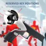 Grip per controller Oculus Quest 2 in ABS nero