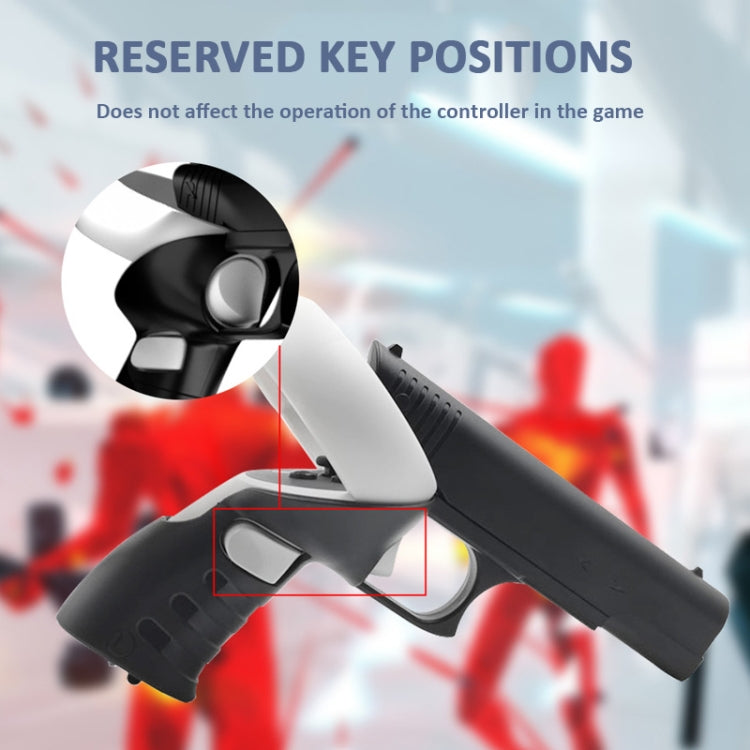 Grip per controller Oculus Quest 2 in ABS nero