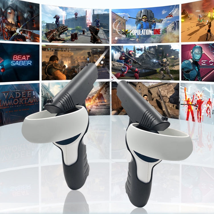 Grip per controller Oculus Quest 2 in ABS nero