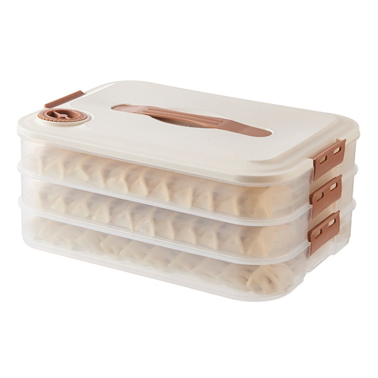 Scatola portaoggetti per gnocchi Custodia per gnocchi domestici per uso alimentare Custodia fresca congelata, 2 Layer With Cover, 3 Layer With Cover, 4 Layer With Cover
