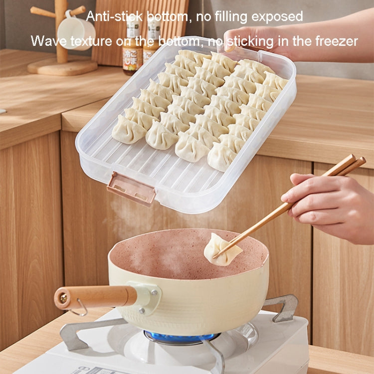 Scatola portaoggetti per gnocchi Custodia per gnocchi domestici per uso alimentare Custodia fresca congelata, 2 Layer With Cover, 3 Layer With Cover, 4 Layer With Cover