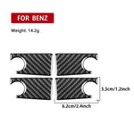 Per Mercedes-Benz Classe G W463, set di 4 adesivi per la guarnizione interna della portiera.
