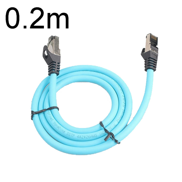Cavo Ethernet industriale Gigabit a doppia schermatura CAT5 Cavo a banda larga ad alta velocità, 0.2m, 0.3m, 0.5m, 1m, 1.5m, 2m, 3m, 5m, 8m, 10m, 15m, 20m, 25m, 30m, 35m, 40m, 50m
