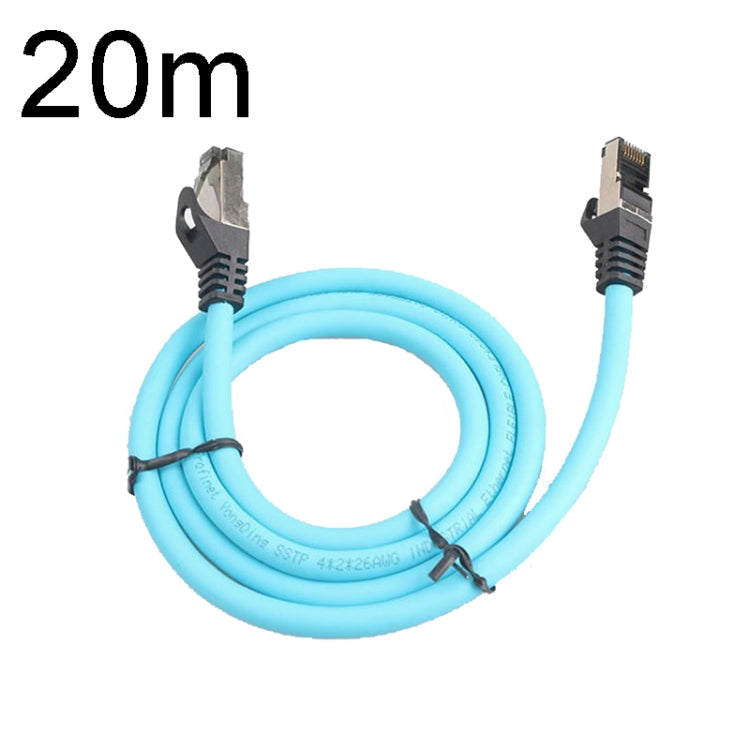 Cavo Ethernet industriale Gigabit a doppia schermatura CAT5 Cavo a banda larga ad alta velocità, 0.2m, 0.3m, 0.5m, 1m, 1.5m, 2m, 3m, 5m, 8m, 10m, 15m, 20m, 25m, 30m, 35m, 40m, 50m
