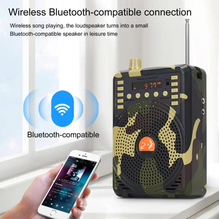 Amplificatore vocale Bluetooth wireless 48W con telecomando