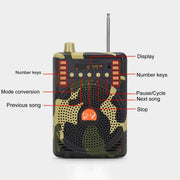 Amplificatore vocale Bluetooth wireless 48W con telecomando