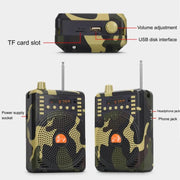 Amplificatore vocale Bluetooth wireless 48W con telecomando