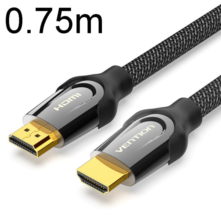 VenTion Cavo tondo HDMI Cavo di trasmissione del segnale per monitor di computer, 0.75m, 1m, 1.5m, 2m, 3m, 5m, 8m, 10m, 15m