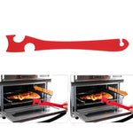 Strumento push-pull per friggitrice ad aria per griglia da forno in silicone da cucina con manico più lungo, Small 20 x 2.8cm, Large 28 x 3.8cm